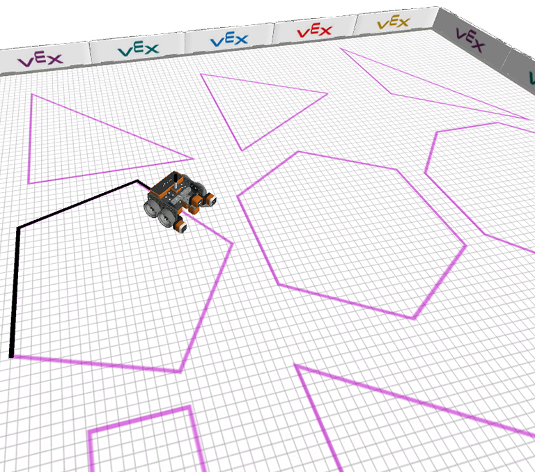 Tracing Polygons