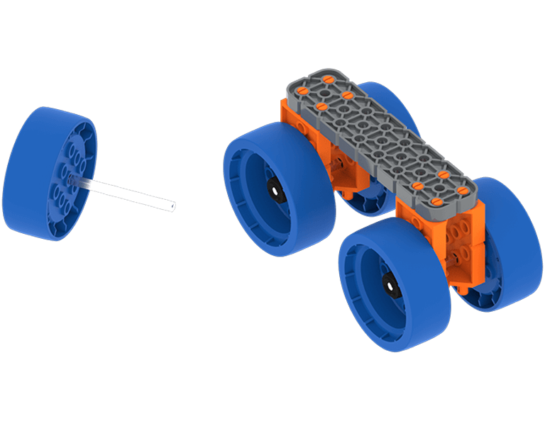 Wheel and Axle Lunar Rover VEX GO Activity