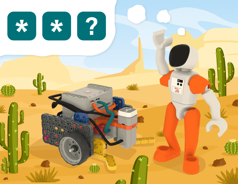 Image of a VEX GO Robot