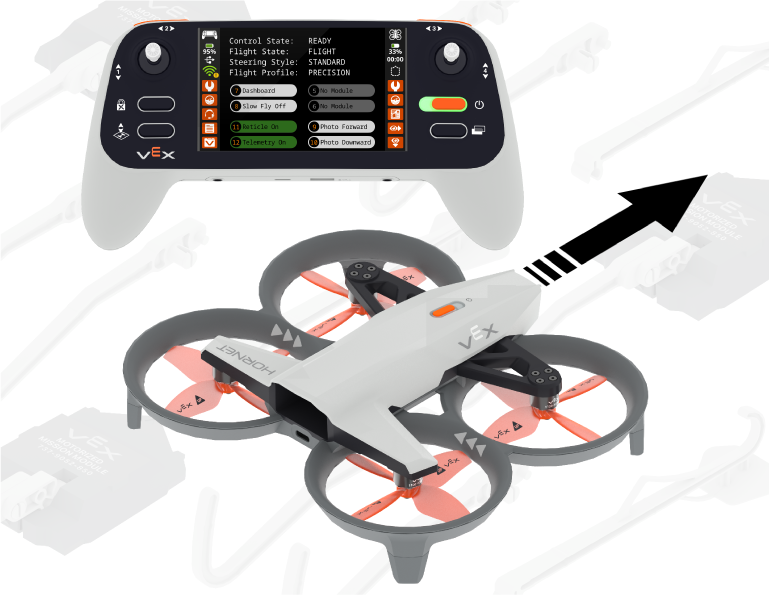 VEX AIR Controller Flight