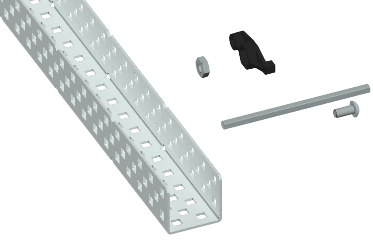 VEX V5 - It's a Draw! - Lab 6 - Using the 1 Post Hex Nut Retainer w ...