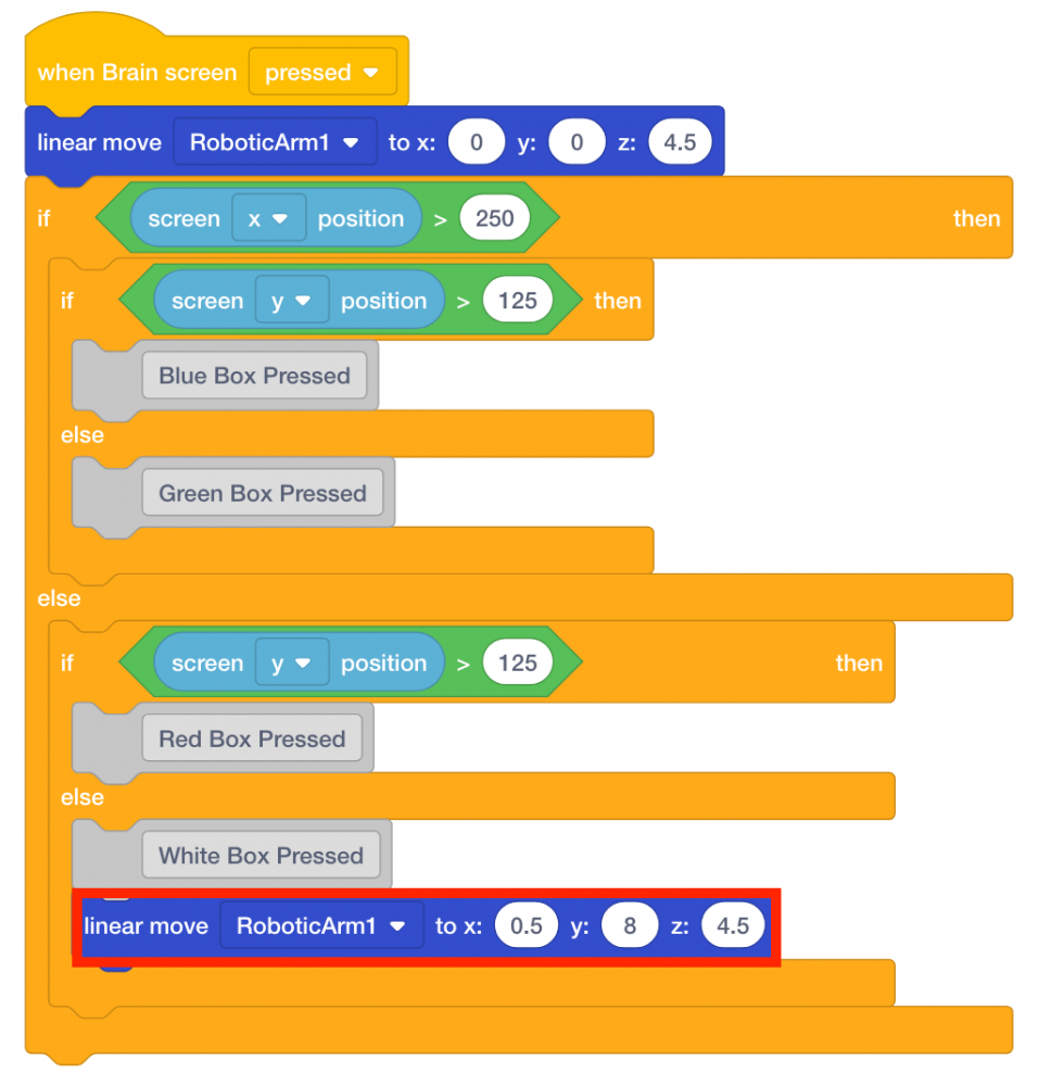 Add 1 linear to white
