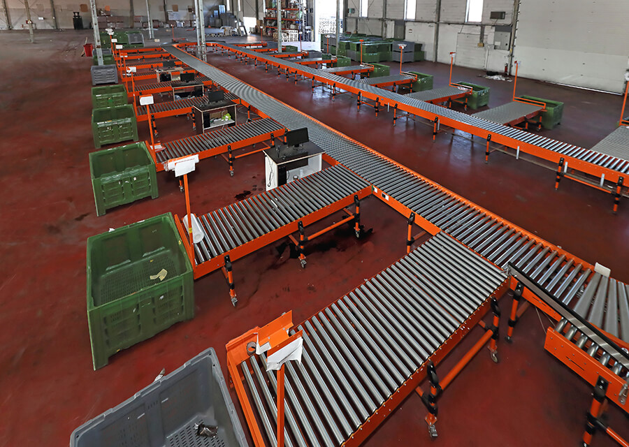 Undisclosed - Furniture assembly line - rollers - Industries - CITConveyors