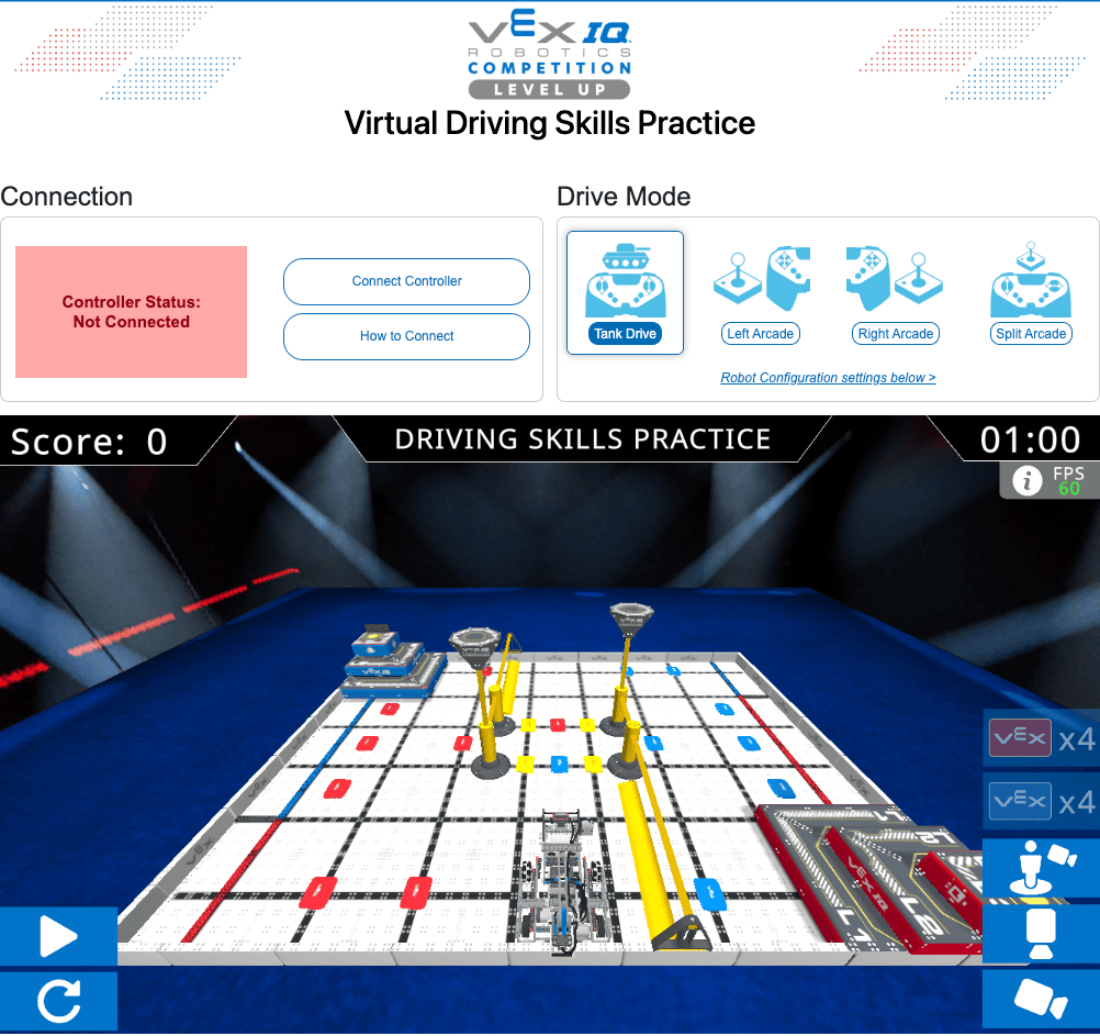 Virtual Driving Skills Practice for Level Up