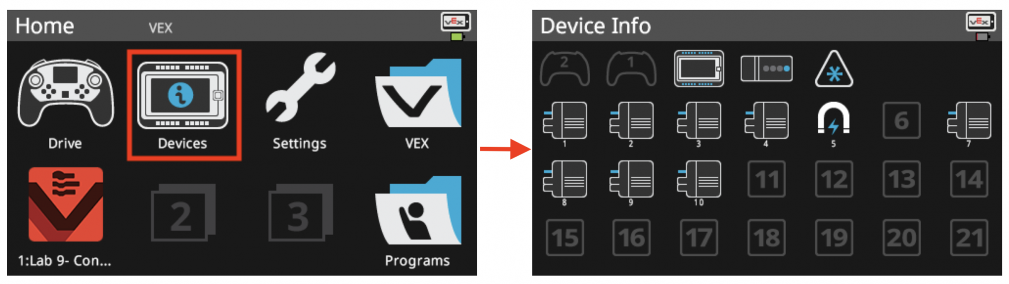 Device collage