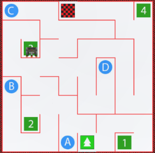 Unit 4 - Navigating a Maze - Lesson 3: Using Drivetrain Commands to Navigate the Wall Maze  VEX 