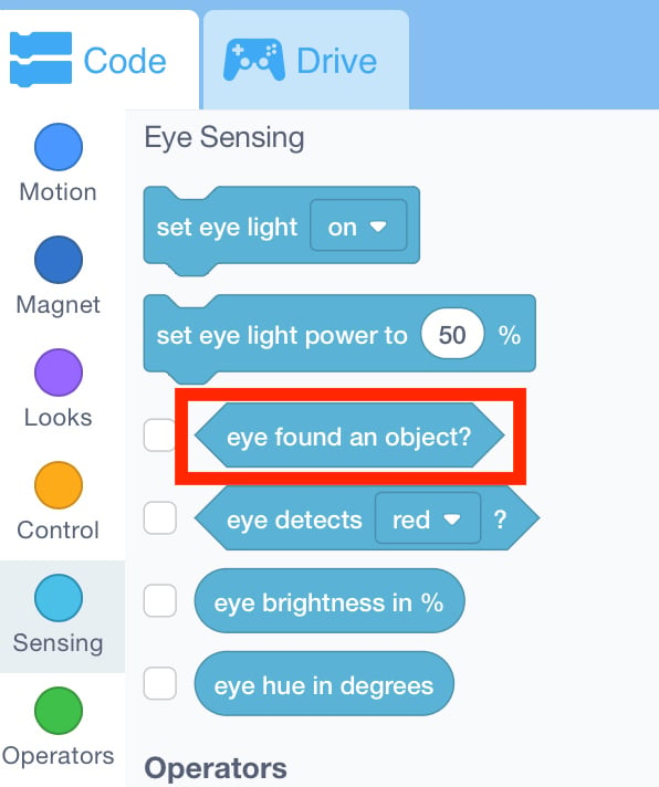 Eye Sensing Category