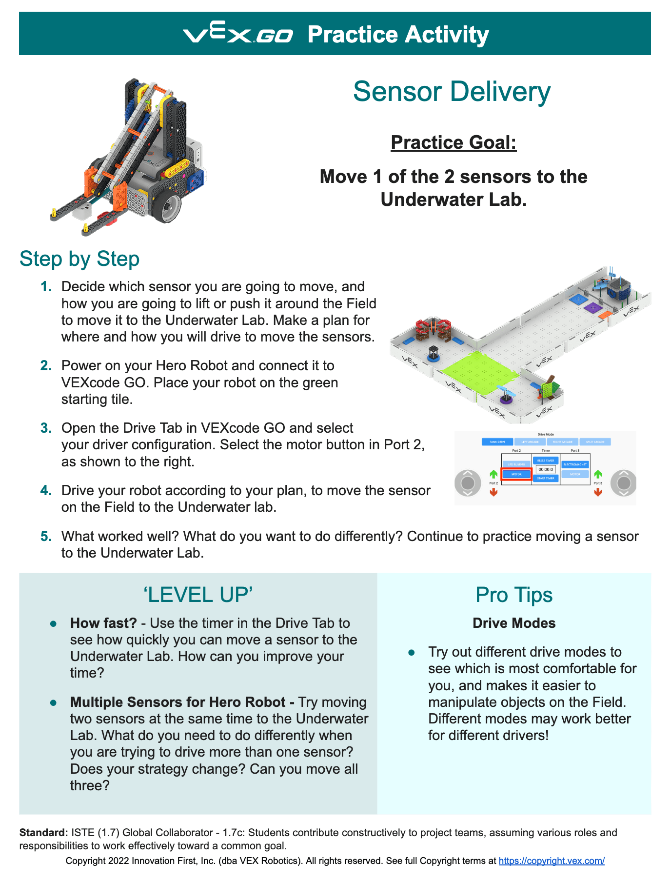 Dokument zur praktischen Aktivität zur Sensorbereitstellung.