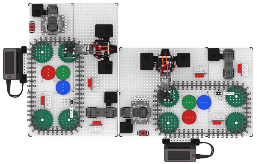 Complete look of the build