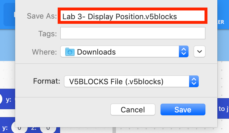 Lab 3 Display Position