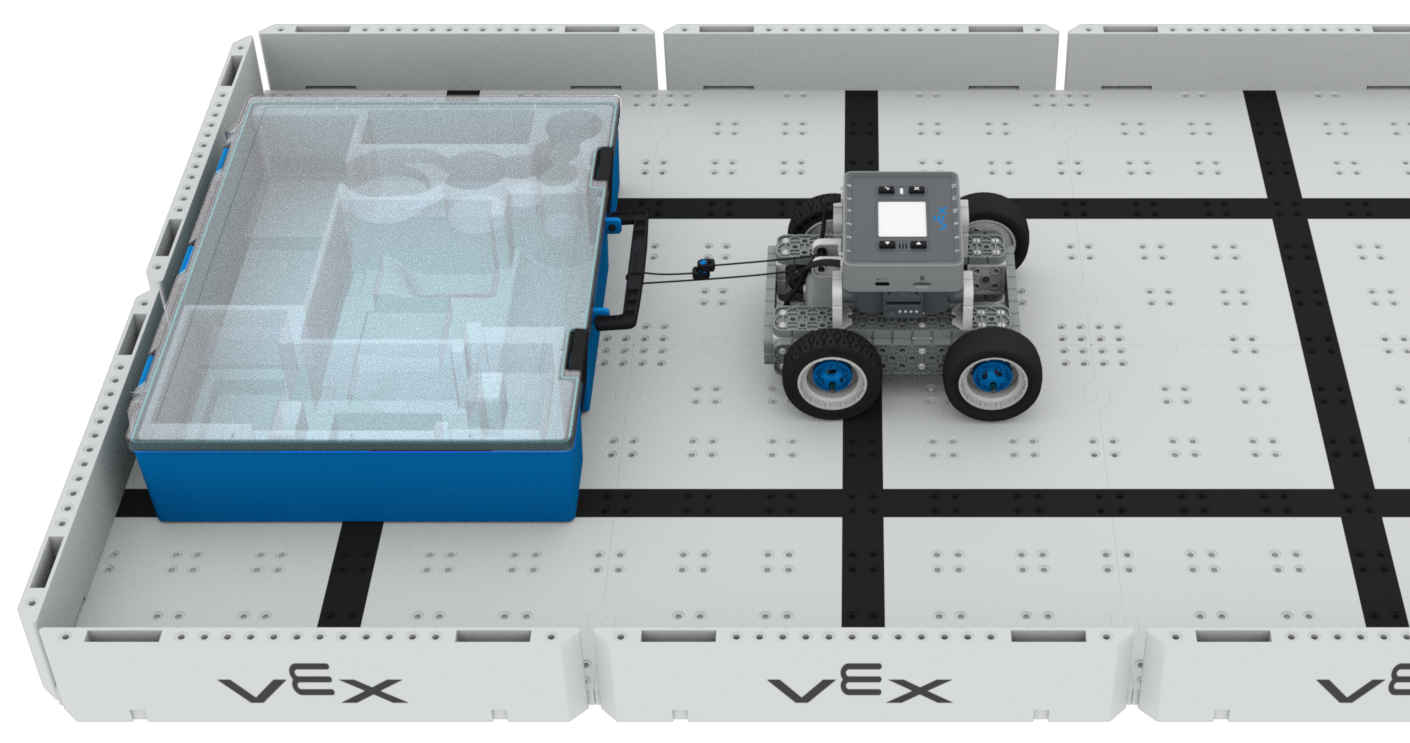 VEX IQ - Tug of War - Lesson 2: Pulling Objects with the BaseBot - Practice