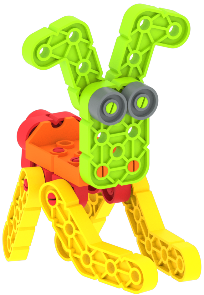 Vooraanzicht van de Bunny Traits Build: Bunny Parent 1