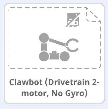 clawbot drivetrain