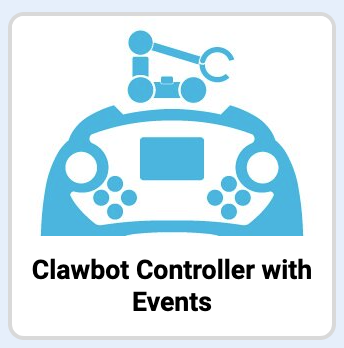 Image of the Clawbot Controller with Events example project icon