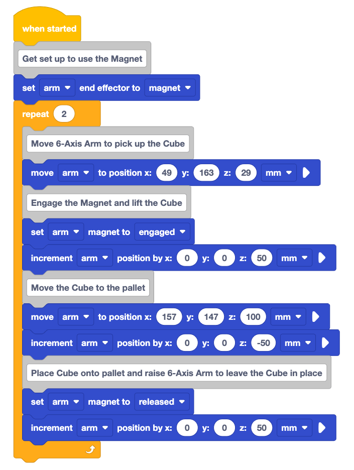 The same stack of blocks from before, showing the whole stack of blocks.