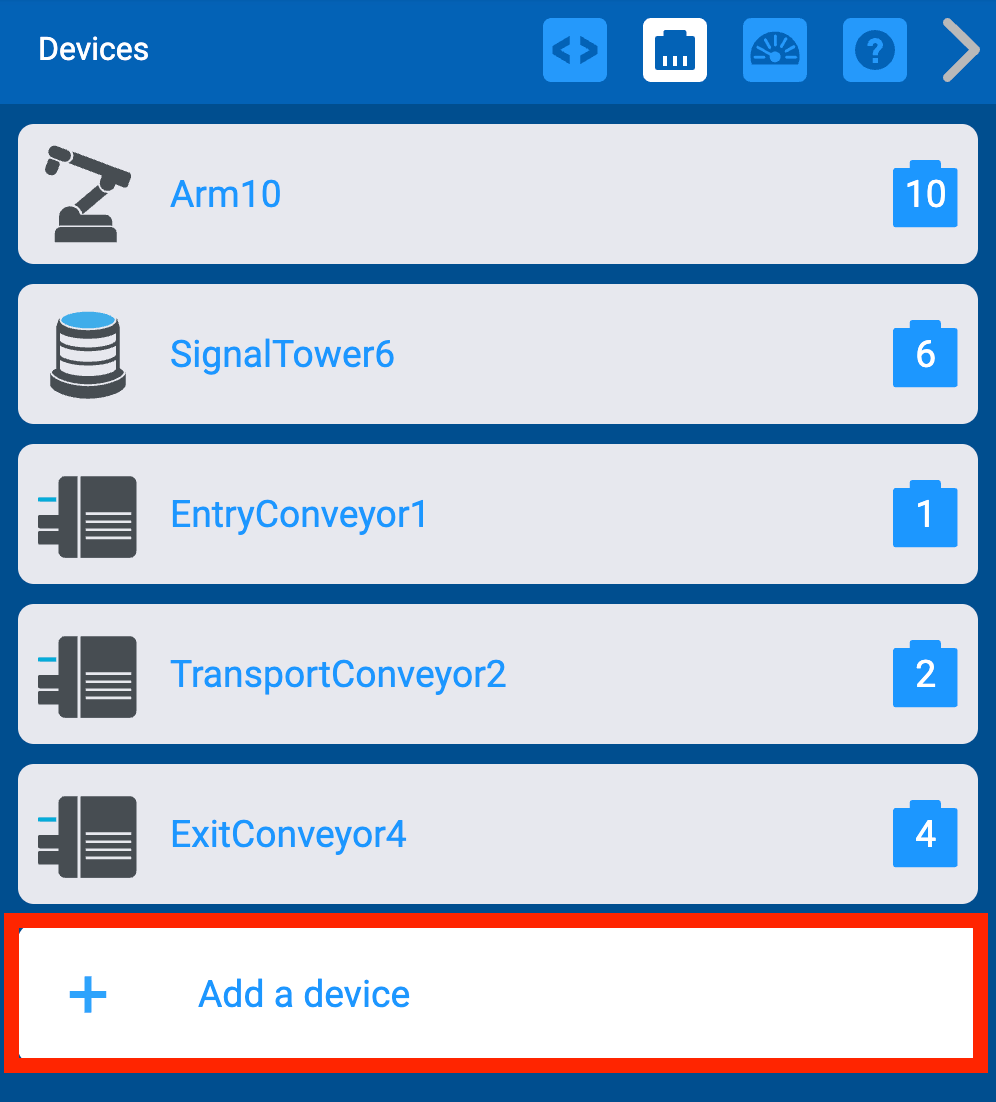 Devices Window is open and the Add a Device button is highlighted.