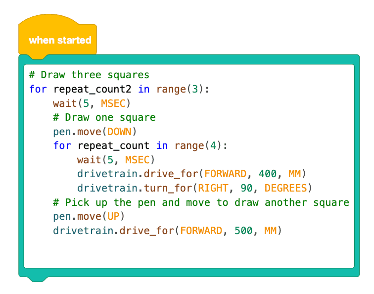 VEX CS - Unit 8 - Moving Disks with Loops - Lesson 4: Move a Red and ...