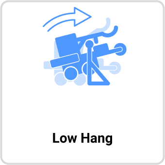 image of icon for the low hang example project in VEXcode IQ