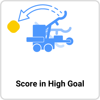 image of icon for the score a high goal example project in VEXcode IQ