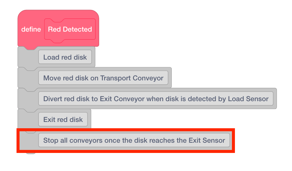 Add another [Comment] block.