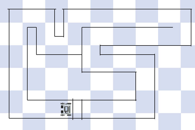 VEX V5 Speedbot in the Robo Rally Challenge