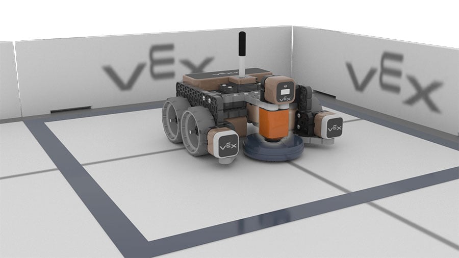 VEXcode VR robot