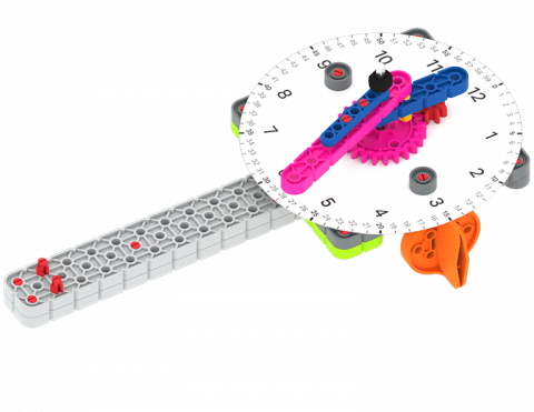 Hickery Dickory Clock tile