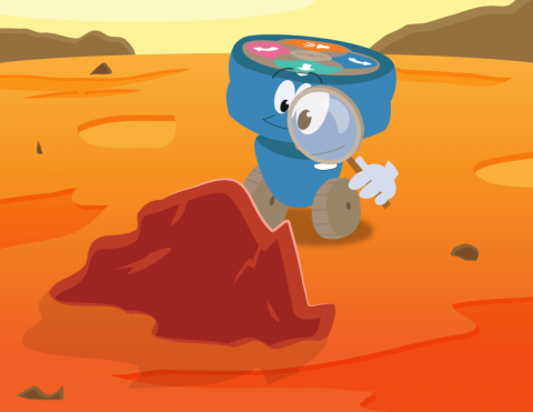 123 Mars Rover-Landing Challenge Unit Tile
