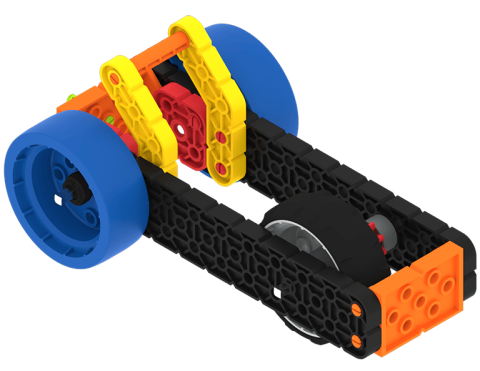 VEX GO Unpowered Super Car build.